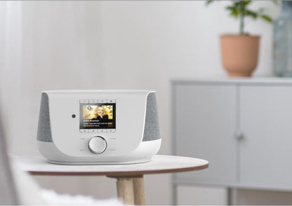 Hama Radio Numérique DIR3300SBT FM/DAB/DAB+/Radio Internet/App/Bluetooth® – Blanc