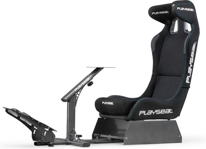 Playseat® Evolution Pro - Siège de course professionnel - Cockpit pliable - Tissu ActiFit - Noir