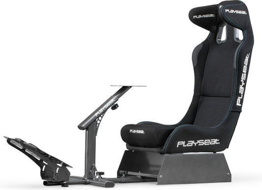 Playseat® Evolution Pro - Siège de course professionnel - Cockpit pliable - Tissu ActiFit - Noir