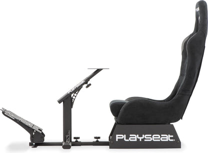 Playseat® Evolution - Siège de course ajustable - Cockpit pliable - Revêtement Alcantara - Noir