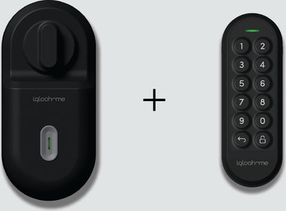 Igloohome Retrofit + Clavier Keypad – Serrure Connectée avec Accès par Code – Montage Intérieur