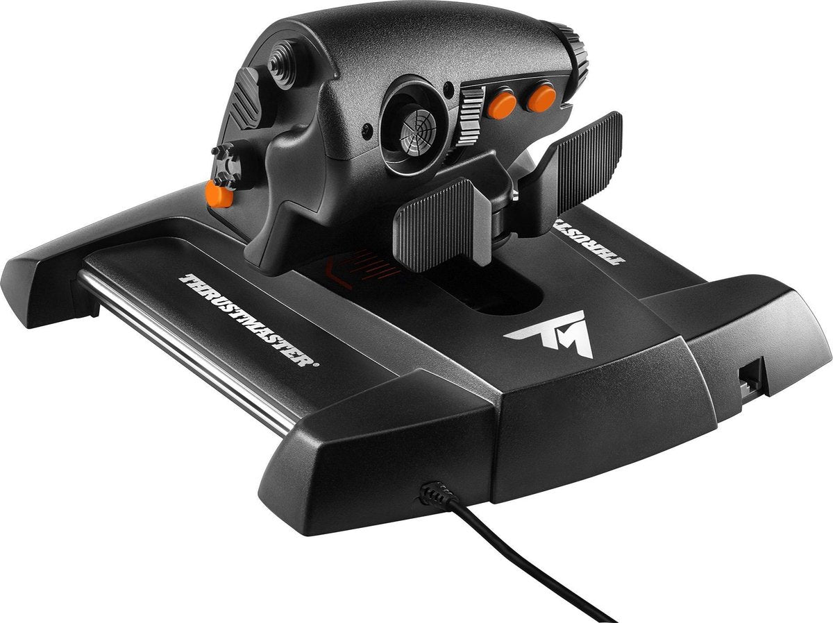 Thrustmaster TWCS Throttle - Système de contrôle de vol - Manette des gaz à 5 axes et 14 boutons - pour PC
