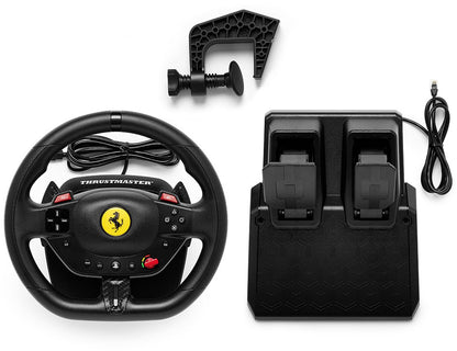 Thrustmaster T98-P Ferrari 296 GTB - Volant de course avec pédales - PS5, PS4, PC