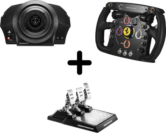 Thrustmaster T300 Base + Volant F1 Add-On + Pédales T-LCM – PC / PS4 / PS5