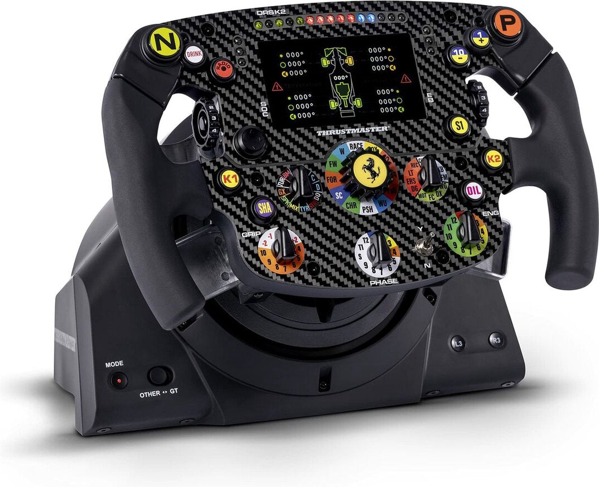 Thrustmaster Formula Wheel Ferrari SF1000 Edition – Add-On F1 – pour PC, PS4, PS5, Xbox One & Series X|S
