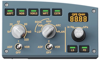 MOZA MA3F EFCM – Bundle FCU + 2 Modules EFIS Style Airbus A320 – PC