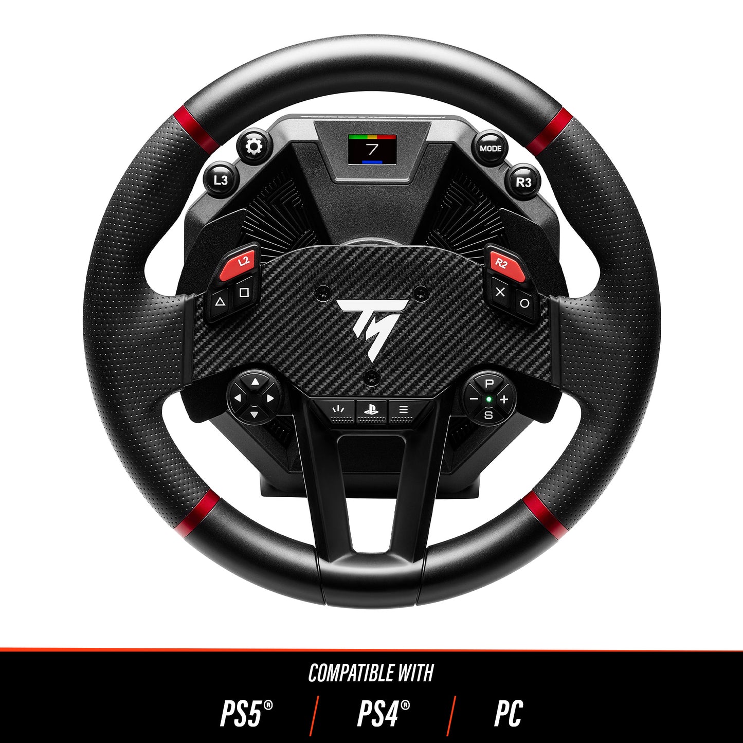 Thrustmaster T598-P - Volant de course et pédales - Direct Axial Drive 10 Nm Force Feedback - Pour PS5, PS4, PC