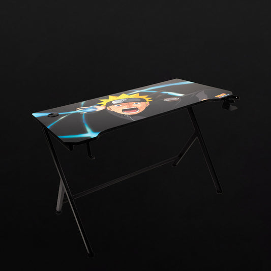 Konix « Naruto » - Bureau Gaming / Bureau d’ordinateur - Design inspiré du manga - Structure métallique robuste