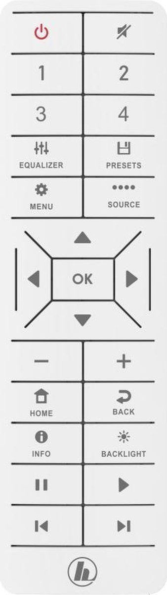 Hama Radio Numérique DIR3300SBT FM/DAB/DAB+/Radio Internet/App/Bluetooth® – Blanc