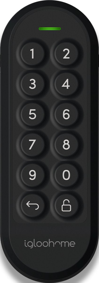 Igloohome Keypad – Clavier sans fil pour Serrures Intelligentes – Résistant aux Intempéries