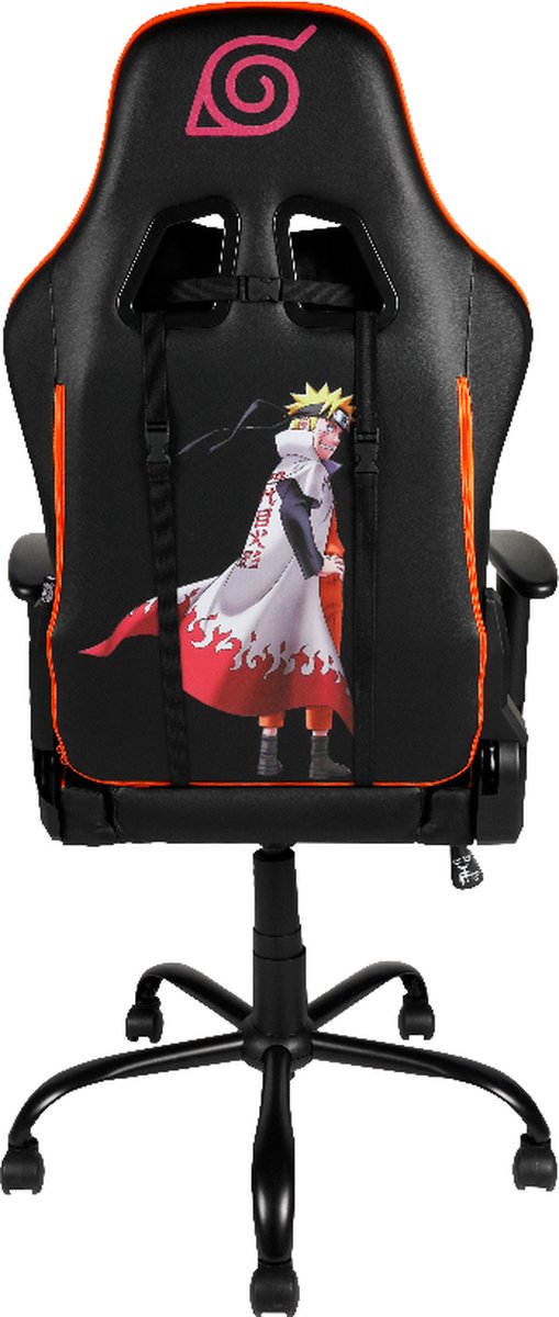 Naruto - Chaise Gaming Premium - Pivotante 360° - Jusqu'à 150 kg - Réglable - Ergonomique