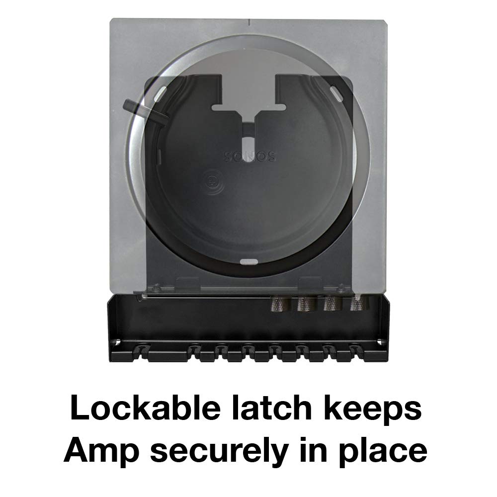 Sanus Support Mural WSSCAM1 pour Sonos™ Amp – Noir