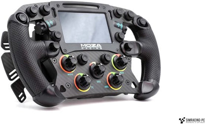 Moza Racing - Kit F1 Expert – Base R12 V2 + Volant FSR2 + Pédales CRP2