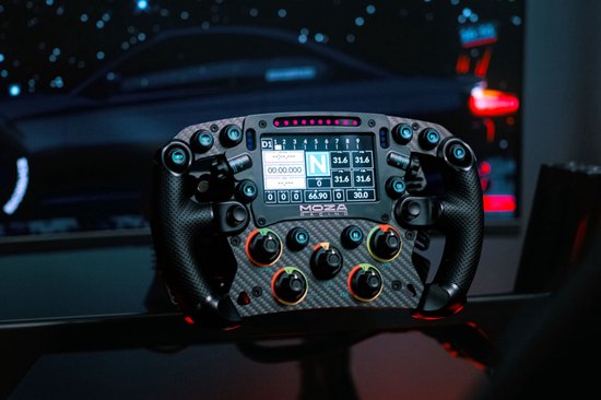 Moza Racing - Kit F1 Expert – Base R12 V2 + Volant FSR2 + Pédales CRP2