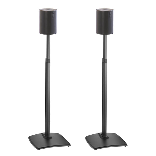 Sanus Pieds d’Enceinte Réglables WSSE1A2-B2 pour Sonos Era 100 – Lot de 2 – Noir