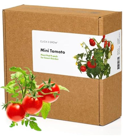 Click & Grow Tomate cerise / 3-pack – Capsules de mini-tomates pour jardin d’intérieur intelligent