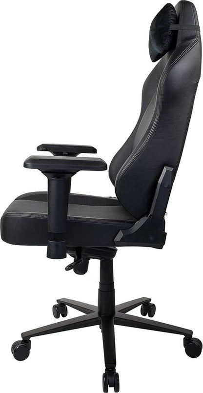 Arozzi Primo - Chaise gaming haut de gamme - Cuir - Noir