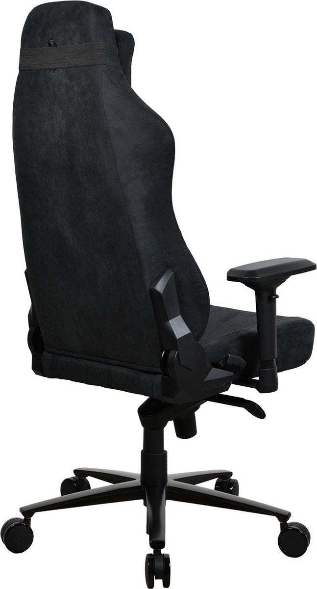 Arozzi Vernazza - Chaise gaming - Tissu SuperSoft™ - Noir pur