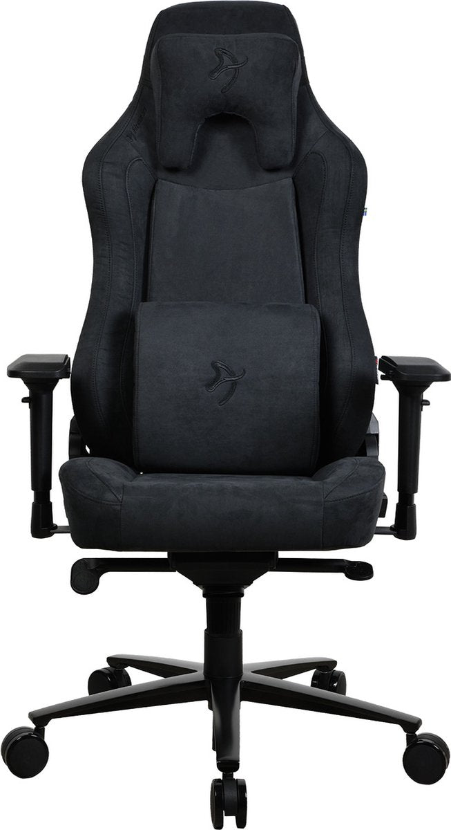 Arozzi Vernazza - Chaise gaming - Tissu SuperSoft™ - Noir pur