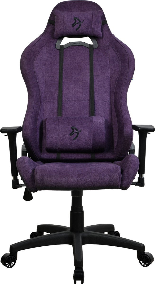 Arozzi Torretta SoftFabric - Chaise gaming - Tissu doux - Violet