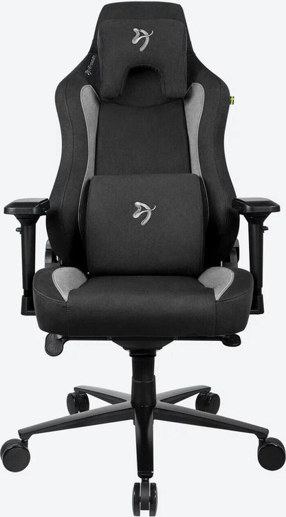 Arozzi Vernazza - Chaise gaming - Tissu ultra doux - Noir