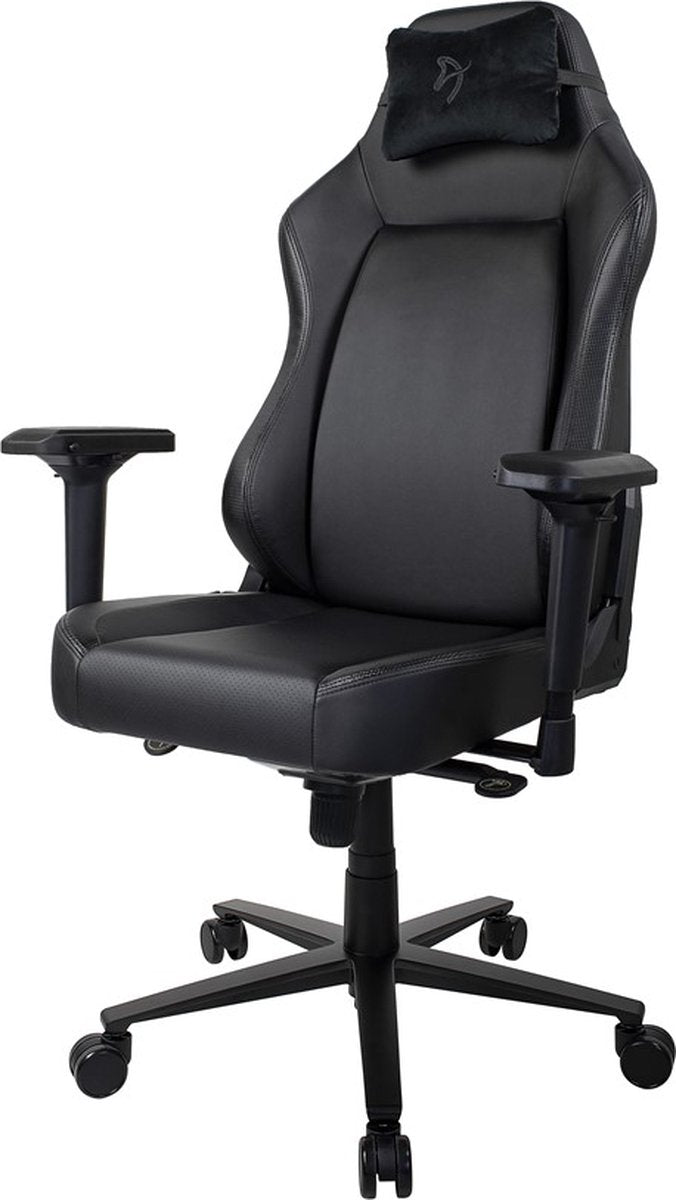 Arozzi Primo - Chaise gaming haut de gamme - Cuir - Noir