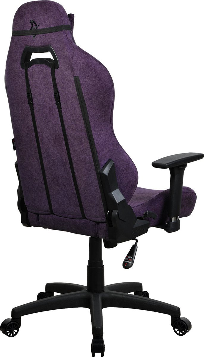 Arozzi Torretta SoftFabric - Chaise gaming - Tissu doux - Violet