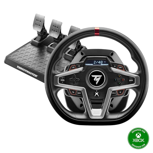 Thrustmaster T248-X - Volant de course avec 3 pédales - Force Feedback - PC/Xbox Series X|S