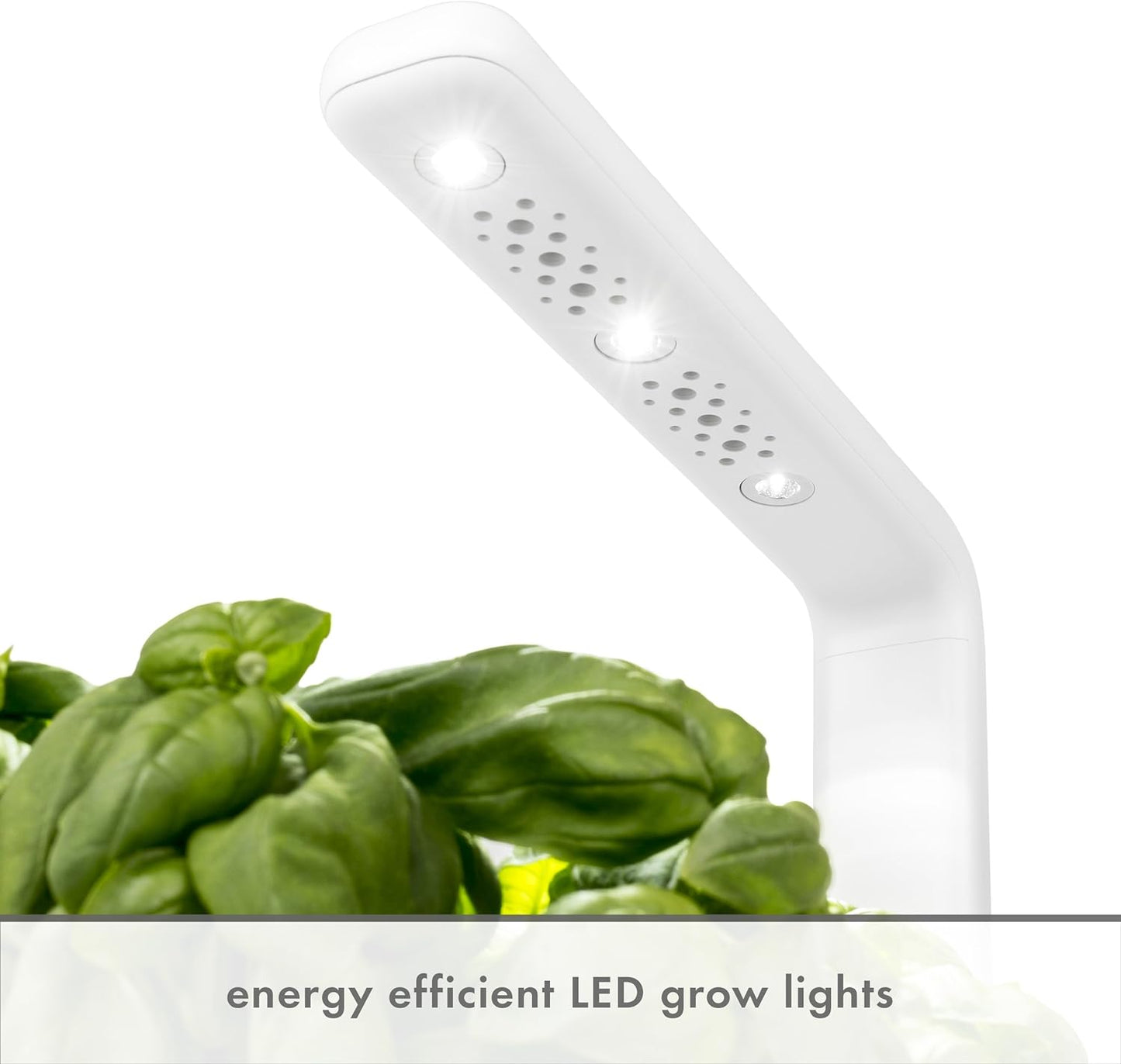 Click & Grow Smart Garden 3, Beige – Jardin d’intérieur intelligent avec lumière LED et 3 capsules