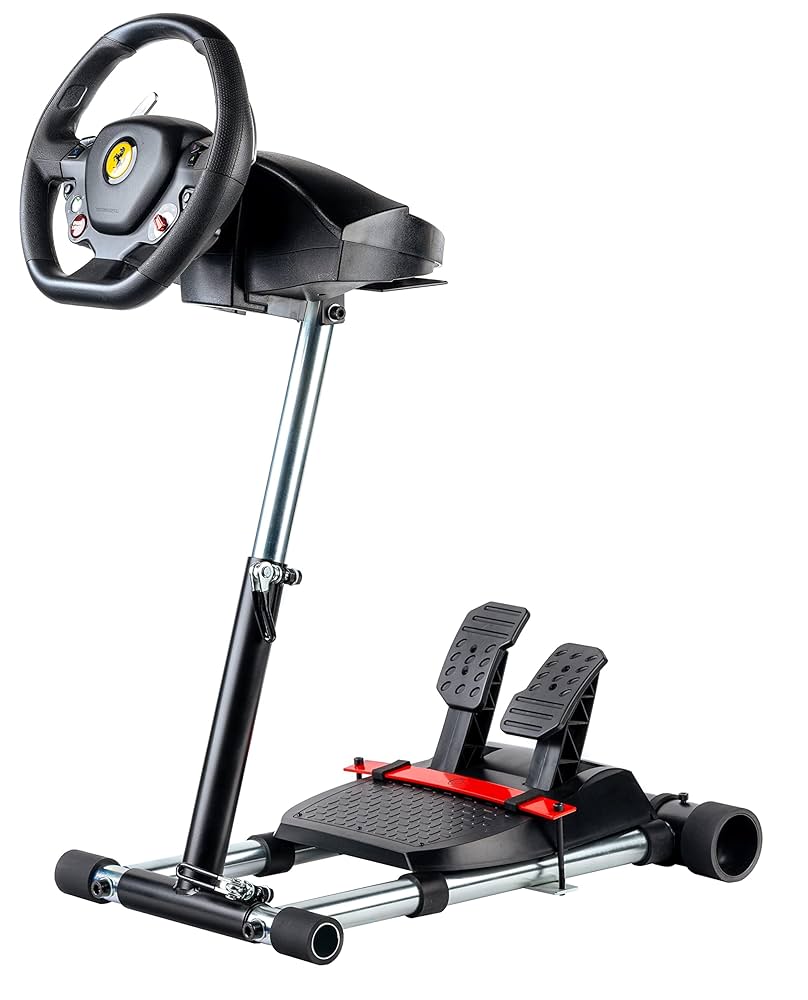 Wheel Stand Pro - Support pour volant et pédales Thrustmaster SPIDER / T80 / T150 / TMX - Noir