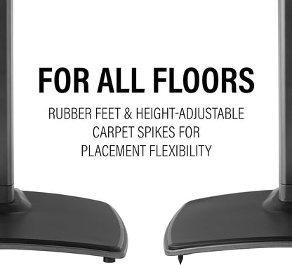 Sanus Pieds d’Enceinte WSSE32-B2 pour Sonos Era 300 – Lot de 2 – Noir