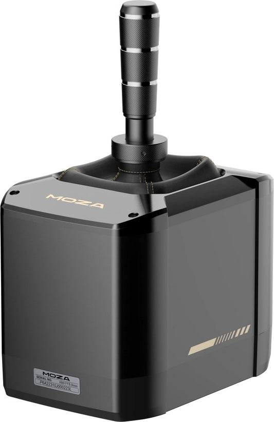 Moza Racing Active Shifter Knob + AB9 Base Bundle - Levier de vitesses avec base - Force Feedback - H-pattern, séquentiel, frein à main