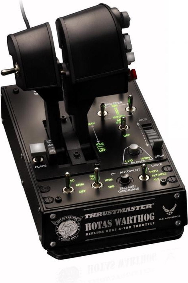 Thrustmaster HOTAS Warthog Dual Throttles - Système de contrôle de vol - Double manette des gaz en métal - pour PC