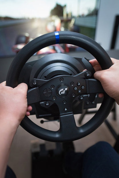 Thrustmaster T300 RS GT + Playseat Challenge ActiFit – Volant à retour de force + Siège de simulation – PC/PS4/PS5