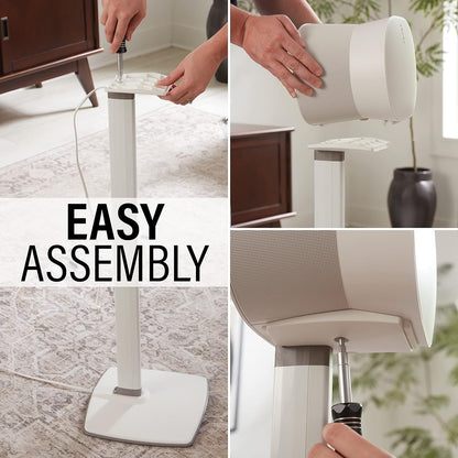 Sanus Pieds d’Enceinte WSSE32-W2 pour Sonos Era 300 – Lot de 2 – Blanc