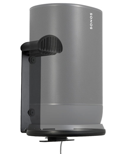 Sanus Support Enceinte WSSMM1-B2 pour Sonos Move – Intérieur/Extérieur – Noir