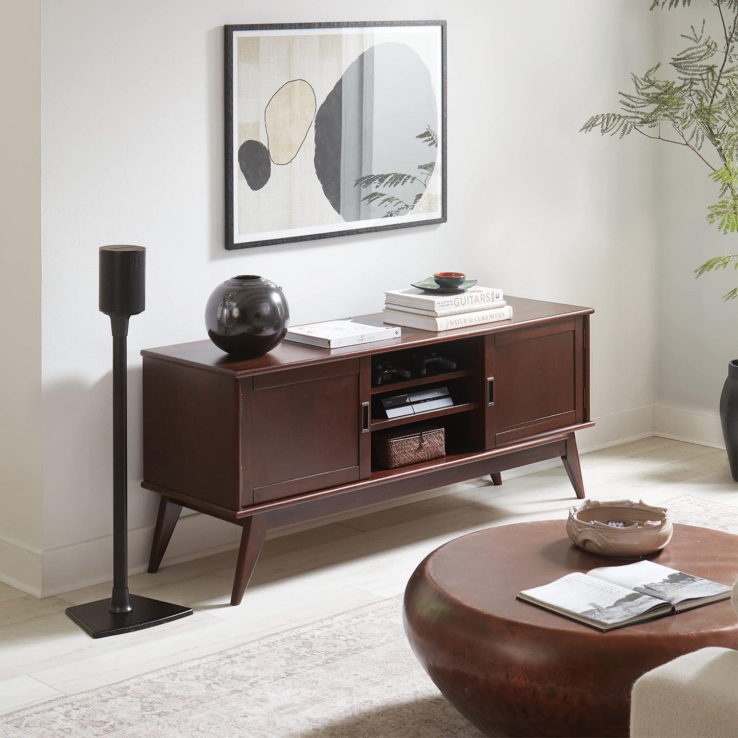 Sanus Pieds d’Enceinte WSSE12-B2 pour Sonos Era 100 – Lot de 2 – Noir