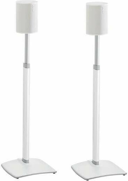 Sanus Pieds d’Enceinte Réglables WSSE1A2-W2 pour Sonos Era 100 – Lot de 2 – Blanc