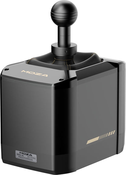 Moza Racing Active Shifter Knob + AB9 Base Bundle - Levier de vitesses avec base - Force Feedback - H-pattern, séquentiel, frein à main