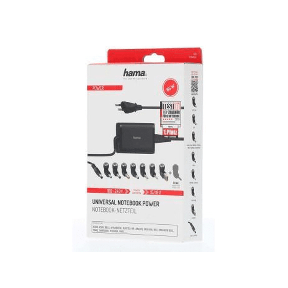 Hama - Adaptateur secteur universel pour ordinateur portable 15-19V/45W