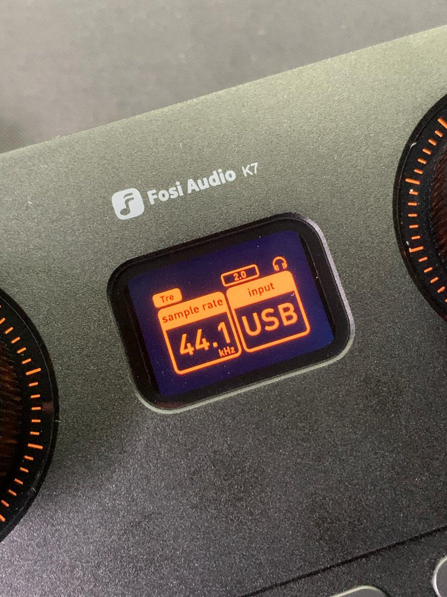 Fosi Audio K7 DAC Gaming HiFi – Amplificateur Casque USB avec Contrôle de Volume