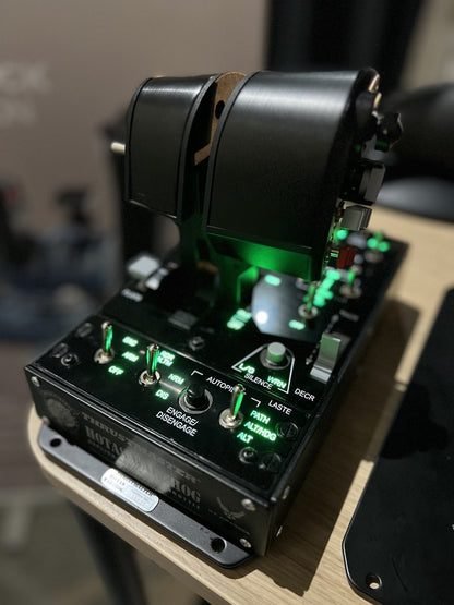 Thrustmaster HOTAS Warthog Dual Throttles - Système de contrôle de vol - Double manette des gaz en métal - pour PC