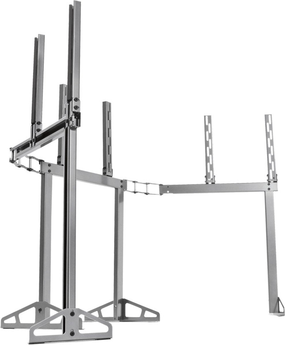 Playseat TV Stand Pro – Support Triple Écran Extensible – Argenté