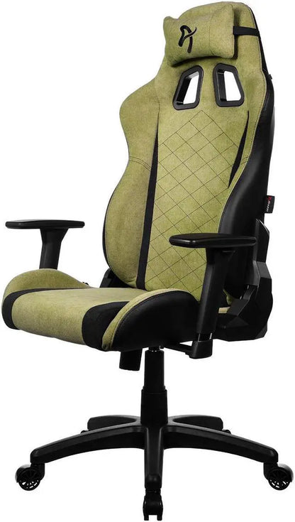 Arozzi Avanti SoftFabric - Chaise gaming ergonomique - Vert mousse