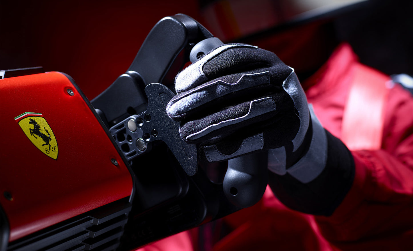 Thrustmaster Ferrari 488 GT3 Wheel Add-On – Volant de course (seulement le volant)