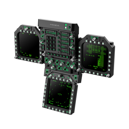 MOZA FMP18 Panel Bundle – Pack de Commandes pour Simulateur de Vol