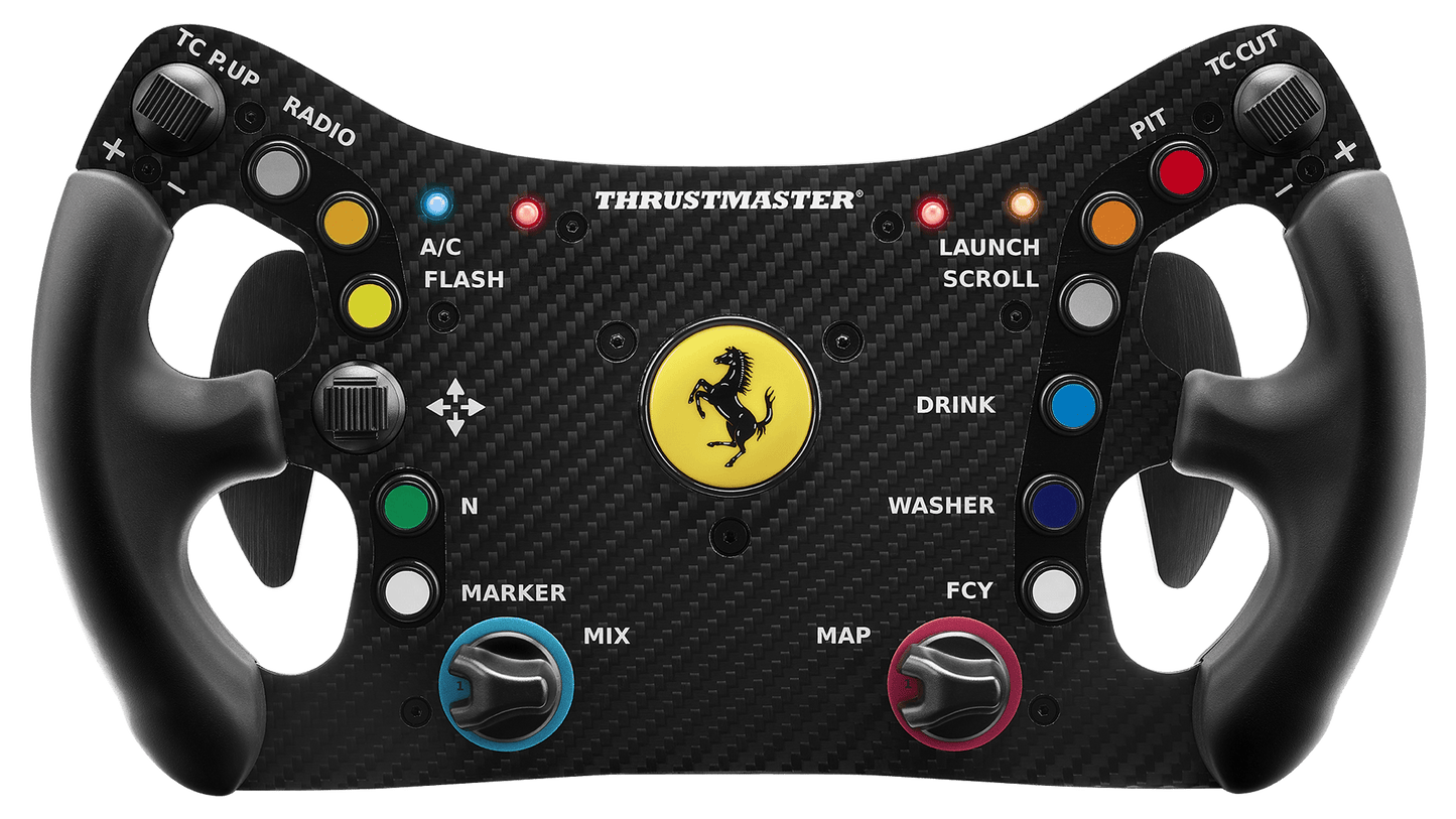 Thrustmaster Ferrari 488 GT3 Wheel Add-On – Volant de course (seulement le volant)