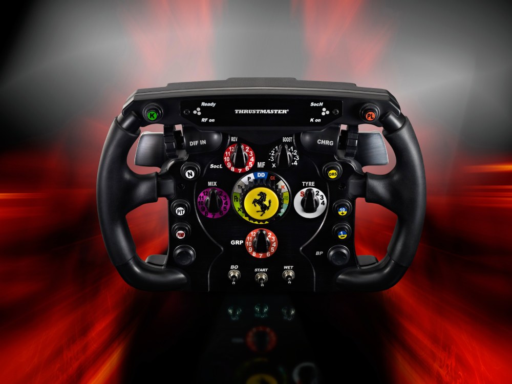 Thrustmaster TX Servo Base + Ferrari F1 Wheel + Raceline LTE – Bundle Xbox/PC