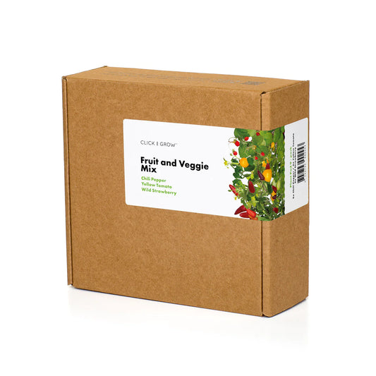 Click & Grow Recharge Mix Fruits et Légumes – 9 Capsules (3x3) pour Jardin Intelligent