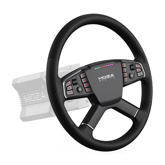 Moza Truck Wheel – Volant réaliste pour simulation de conduite de camion